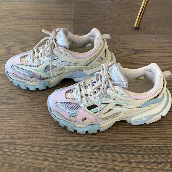 BALENCIAGA TRACK2 WOMEN’S SNEAKERS SIZE 8 - Picture 2 of 9